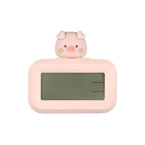 Pokinge Cute Pig Alarm Clock Cover