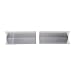 FTVOGUE Aluminum Garage Door Seal Guards 4PCS Weatherproofing for Indoor Outdoor Home Protection 5.91x1.77 Inch No Tools Required