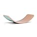 Produktbild Wobbel Balanceboard transparent lackiert Sky blau yogaboard