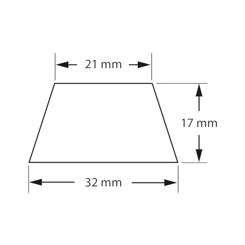 Dynavox Silikon-Elastomer Dämpfer EDS32 4er-Set, Universal Absorber-Füße für HiFi Geräte, Lautsprecher, Verstärker, Subwoofer und Plattenspieler, Vibrationsdämpfer mit 3M-Klebefläche, schwarz