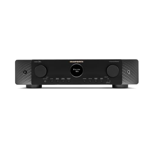 Marantz Cinema 70S 7.2-Ch Receiver (50W X 7) - 4K/120 and 8K Home Theater Receiver (2022 Model), Built-in Bluetooth, Wi-Fi & HEOS Multi-Room, Supports Dolby Atmos, DTS:X