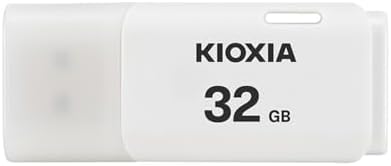 KIOXIA TransMemory U202 32GB USB Bellek – USB 2.0, Beyaz