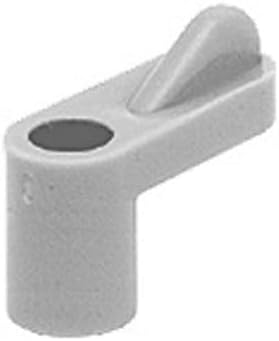 Window Screen Clips, Gray, Plastic, 7/16" - Package