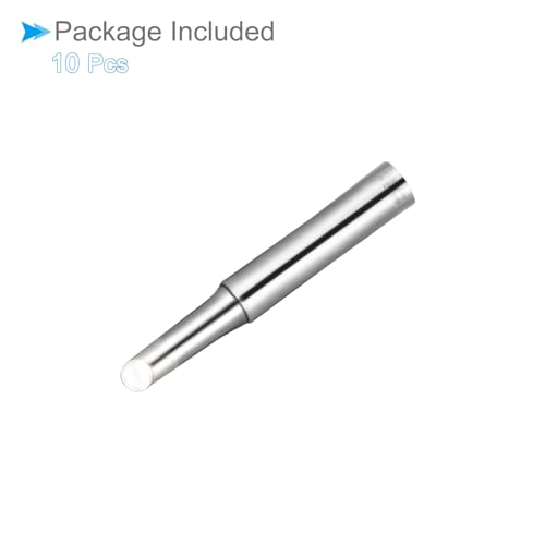 Image of Soldering Iron Tips, 4x6.5mm 900M-T-4C, Solder Tips Fine Soldering Gun Replacement Solder Welding - (Applications: for Soldering Irons Soldering Station), 10 Pieces