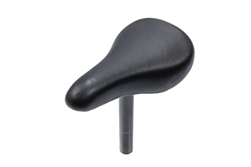 Velo Fahrrad Kinder Sattel ergonomisch Vollschaum Sattelstütze 25.4 mm schwarz