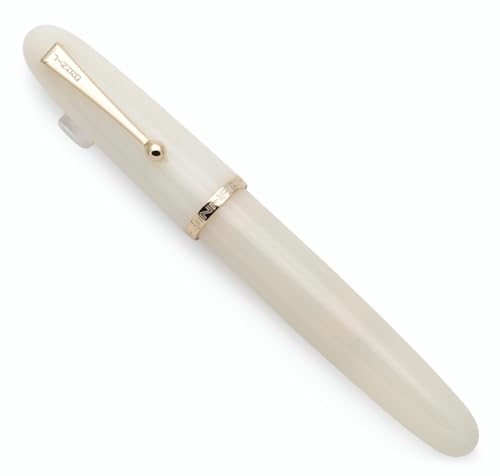 JINHAO 9019 Fountain Pen Dadao Series with High-capacity Ink Converter (Fine Nib 0.5mm, White Marble)