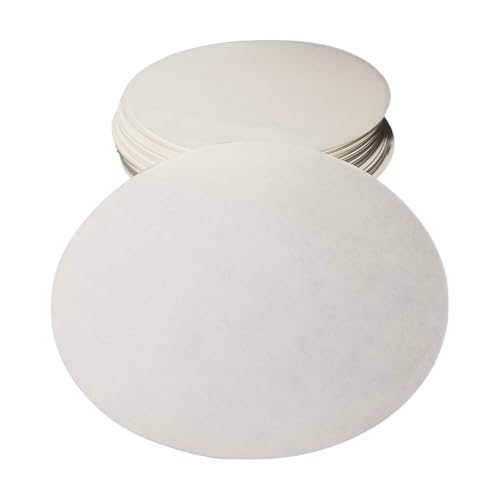 Image of FPQL-180-M Quantitative Filter Paper, 180mm Round, Medium Flow, 100 Sheets - Laboratory Filtration for Chemistry, Biology, Food Testing, and Environmental Applications