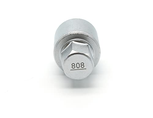 Image of TMAX #808 Anti-Theft Wheel Lug Nut Removal Socket Key 3436 for Audi