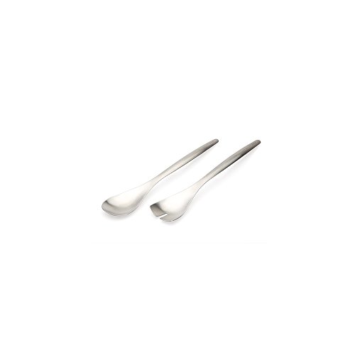 Universal Expert Salad Servers Long Handled Stainless Steel