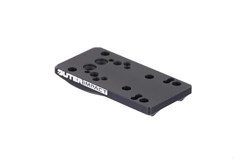 Outerimpact Red Dot Mount for CZ 75 Pistols, Black
