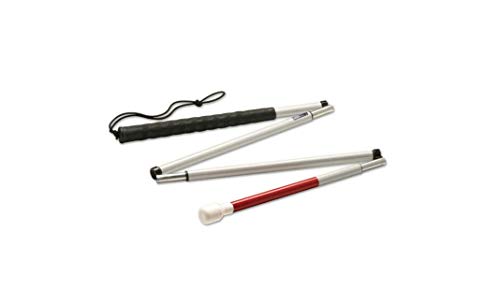 Ambutech 4-Sec Folding Mobility Cane, 52"