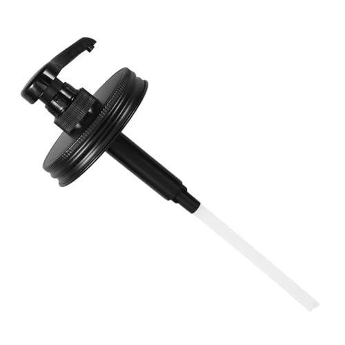 FUNOMOCYA Jar Syrup Dispenser Pump Lid 86 Holes Replacement Syrup Pump Bottle for Home Kitchens