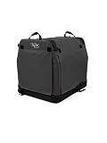 TrendPet TPX-Pro - Leichte, Faltbare Hundebox mit Aluminium Rahmen (grau, L 110 x B 70 x H 75 cm)