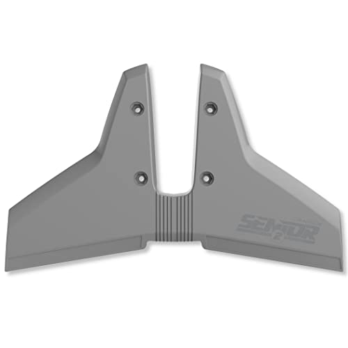 STINGRAY HYDROFOILS - Classic Senior 2 Hydrofoils for 40-300 hp (Grey) - Stabilizer Fins for Outboard/Outdrive Motors - Made in The USA - Thumbnail 2