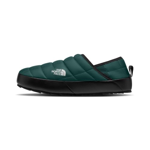 Image of The North Face Thermoball Traction Mule V Winter Shoe, Pacific Teal /Blk, 7 | Insulated & Water Repellent, Rubber Outsole