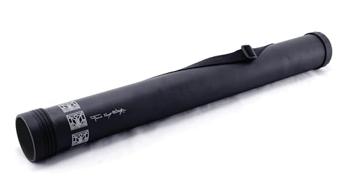 Alumicolor Frank Lloyd Wright Signature Collection Travel Drafting Tube for Blueprints, Artwork & More!, 24 Inch, Black