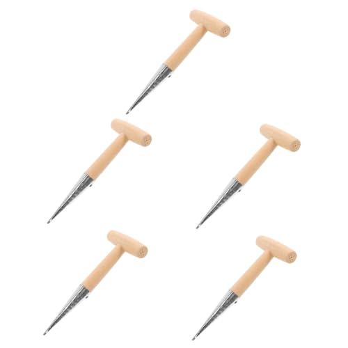 BESPORTBLE 5pcs Garden Hand Dibber Reliable Planting Tool Suitable for All Gardens Nurseries and Home Use