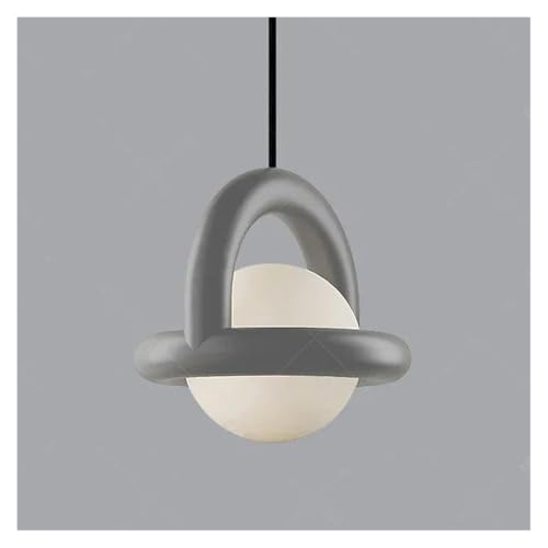 Petit lustre nordique Jupiter vert suspension de chevet chambre