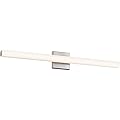 Sonneman SQ-Bar 32" LED Bath Bar - Satin Nickel
