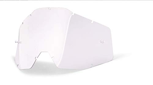 100 Percent Strata Mini Kids MX Goggle Lens One Size Clear Anti-Fog
