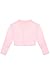 Lilax Little Girls' Knit Long Sleeve One Button Closure Bolero Shrug 2T Pink