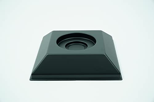 EH Design Ballhalter I Exzellente Ball Ständer Halterung für Fußball, Basketball und Volleyball, Hochwertige Ballablage im schlichten und minimalistischen Design, Geschenk für Sportliebhaber (Schwarz)