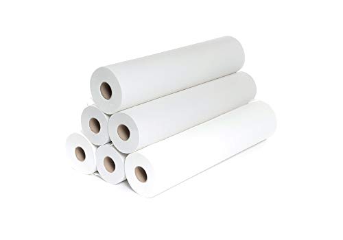 Drap D'examen Gaufré - Pure Ouate Blanche 2x18g/mu00b2 - Le Rouleau - Type 135 Formats - Dimension 50x35cm - Ft10032_1 - Fabricant Français