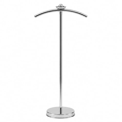 Image of LOCOMOTO Stainless Steel Coat Stand | Heavy Duty Garment Hanger Stand Rack | Cloth Stand for Office, Home, Showroom & Boutique | Rust Proof Durable Coat Hanger Stand (STEEL HANGER)