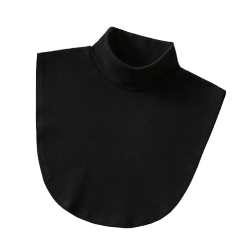 Col tricoté col haut femme extensible | Faux col roulé jersey 5 pièces