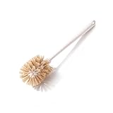 MI BRUSHAX Bottle Brush Cleaner,Long Plastic Handle,Soft Bristle&Non-Scratch,Cleans and Scrubs Hard to Reach Coffee Cups,Mason,Thermos,Glass Bottle,Beer Bottles,Wine Bottles,Baby Bottle,Mugs