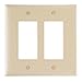 Pass & Seymour TPJ262 Wall Plate Junior Jumbo 2Gang 2decora br TPJ262