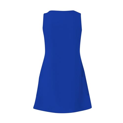 Image of Summer Dresses for Women 2026 Casual V Neck Sleeveless Sundresses Boho Beach Tank Dresses with Pockets