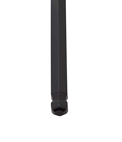 Image of Steelman 26-Piece Long Arm Ball End Hex Key Wrench Set, Inch /Metric (SAE /MM), Extended Length Driver Shafts for Long Reach, Machined Ball Ends for Tight Spaces