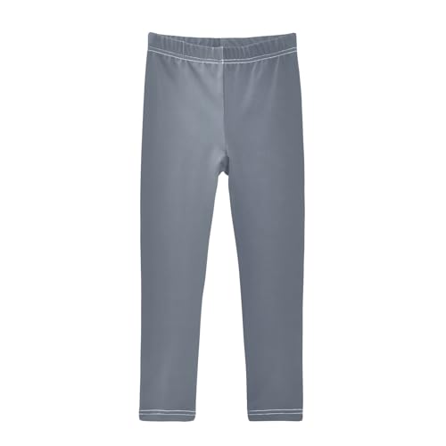 GAIGEO Blue Grey Gradient Little Girls Leggings 4t Kids Girls Pants Cute Print Children Kids Clothes