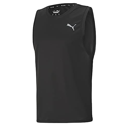 Singlet PUMA homme noir M vêtement course à pied