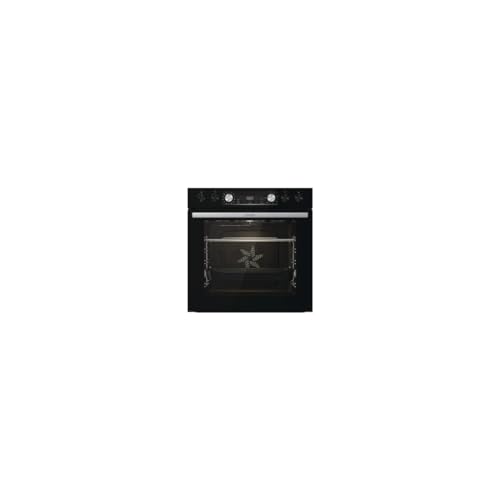 Gorenje Einbau-Herd-Set Black Set 4 mit Glaskeramik-Kochfeld, Heißluft, 77 Liter, ExtraSteam, GentleClose & Open, EcoClean, AirFry, PizzaMode, PerfectGrill, Teleskopauszüge, Schwarz
