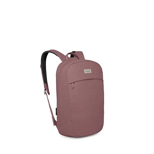 Image of Osprey Arcane Large Day Commuter Backpack - Everyday Bag with Laptop Sleeve & Bottle Pocket, Purple Garnet Heather