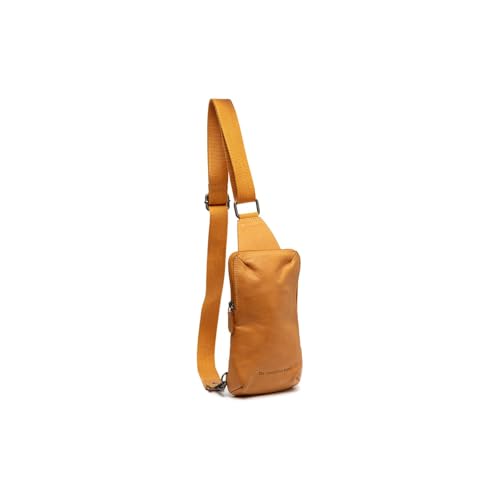 Sac Cambridge The Chesterfield Brand ocre jaune petit sac bandoulière femme homme