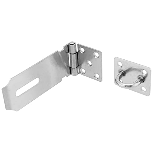 Image of 10 PCS Padlock Hasp Latch, Stainless Steel Padlock Hasp, Heavy Duty Security Hasp with Mounting Screws, Door Locks Hasp Latch for Doors and Cabinets