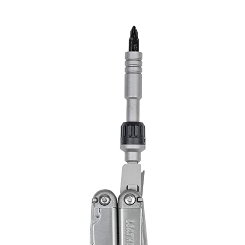 Leatherman, Ratchet Driver, Fits Both Leatherman Flat Bits And Standard ¼ Inch Bits. #TOP1
