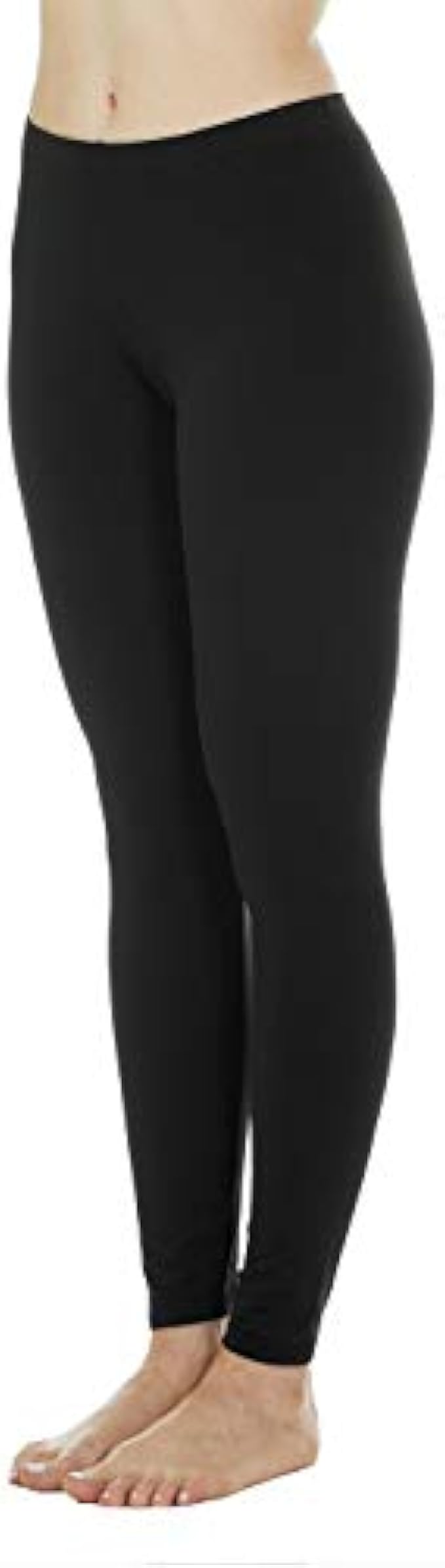 Thermajane Womens Thermal Underwear Bottoms Fleece Lined Winter Leggings Long Johns Pants for Women