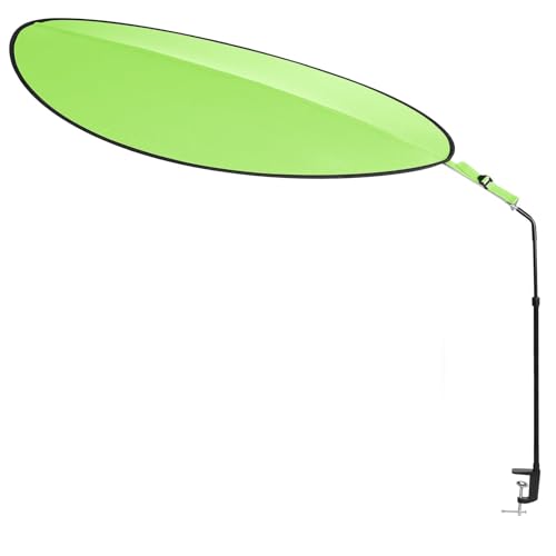 Office Cubicle and Desk Shade - Suitable for Cubicle to Block Light and Privacy Protection Cubicle Light Shield Black Diameter 52 inches，Designed for Light Sensitive Workers.