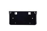 JustDrivably Replacement Parts Front Bumper License Plate Tag Holder Bracket Frame Compatible with...