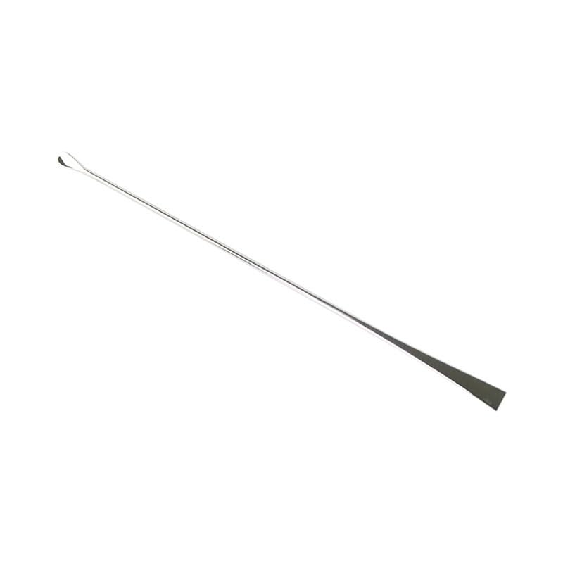 Set 3 Cucchiaini Spatola da Laboratorio in Acciaio Inox, Doppia Punta Cucchiaio/Raschietto, Strumenti Prelievo Reagenti 15–240mm(180mm B)