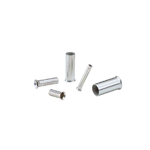 Panduit F82-10-M Ferrule, Non-Insulated, 10 AWG Wire Range, 0.39-Inch Length (1,000-Pack)