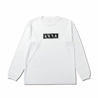 [AKTR] (�A�N�^�[) �E�F�A T�V���c BEAST CAMO BOX LOGO L/S SPORTS TEE WHITE �o�X�P�b�g�{�[�� �X�g���[�g S