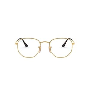 Ray-Ban 0RX6448-51-2500 Lunettes de Repos, Gold, 51 Homme