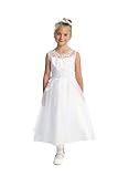 Vestidos de Primera comunión niña 1st Dresses Size 10 White First Communion Dress for Girls 10-12 holy Catholic