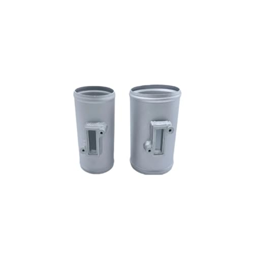 Adaptador de montaje del sensor flujo aire tubo de aluminio de 63mm para caudalimetro MAF 3