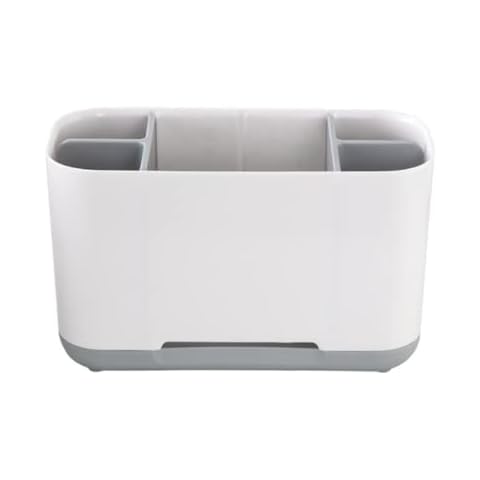 Binwat Toothbrush Holder Set Detachable Electric Toothbrush Toothpaste Holder Toothbrush Storage Organizer for Kitchen Bathroom Organizer-Grey Cover